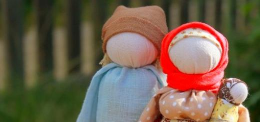 Характеристики на изработката на макара с кукли: как да се направи талисман, видове, значение