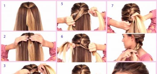 Frizure za djevojčice za dugu kosu su jednostavne, lijepe, sa mašnama, elastičnim trakama