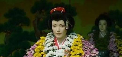 Tradicionalne japanske lutke: opis, fotografija Spominjemo ih tri
