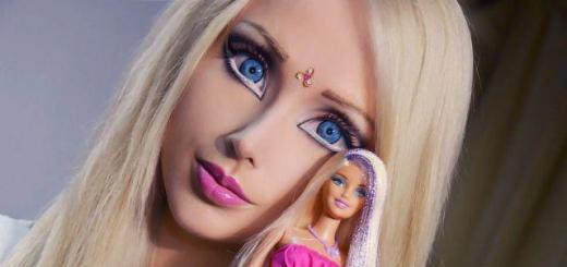 Šminka za lutke - pretvorite se u Barbie!
